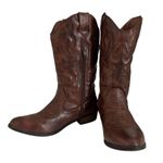 Cherokee Brown Western Cowboy Boots EUC Photo 1