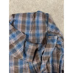 Wrangler  Womens Medium Colorful Plaid Pearl Snap Long‎ Sleeve Shirt Photo 5