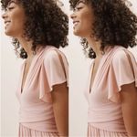 BHLDN Anthropologie  Blush Pink Mendoza Maxi Dress NWT Sz 4 Photo 1