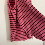 Stateside Anthropologie Striped Racerback Tank Pink size S Photo 5