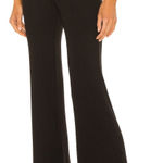 Year of Ours Lounge Pants‎ Flare Ribbed Jersey Knit Black Size XS Photo 0