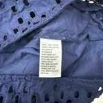 Crown & Ivy  Navy Eyelet Women’s Summer Dress size 12 Photo 9