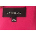 Majorelle Tawny Corset Coquette Milk Maid Puff Sleeve Crop Top Hot Pink Barbie S Photo 4