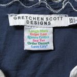 Gretchen Scott  Designs 3/4 Sleeve Ric Rac Trim Tunic Shirt Photo 5