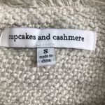 Cupcakes and Cashmere  Oatmeal Tweed Fringe Jacket. Size Small Photo 10