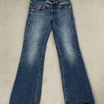 American Eagle  Original Boot Jeans Women 2 Dark Wash Y2K Low Rise Stretch Photo 0