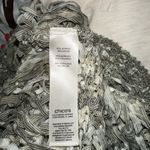 Chico's Chico’s Sage Green Vest GUC Fringe Size 1 Medium Cover Up Shrug Boho Western Photo 4