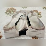 Nike Cream Seamless Sports Bra with Halter Neckline Photo 1