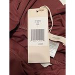 Eberjay Eberjey Jane Solid Port Ruffle Sleeve Bikini Top Swimsuit Burgundy Red Large Photo 3