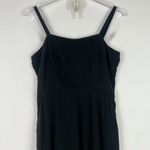 Madewell NWT Square-Neck Wide-Leg Sleeveless Jumpsuit Pockets Black Size 2 NEW Photo 3