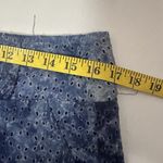 Eyelet Tiered Skirt Womens Blue Midnight Tie Dye Mini Boho Westerncore Lagen M Size M Photo 6