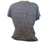 Loft  Short Sleeve White & Blue Short Sleeve Shirt Size Medium Photo 2