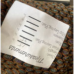 ZARA  Shimmery Fitted Knit Long Sleeve Lined Midi Dress Mock Neck Stretch S Brown Photo 8