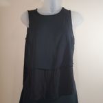 Metaphor  Black Layered Tank Top Side Slits XS Photo 7