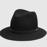 Rag and Bone  Floppy Brim Wool Fedora Black Womens Size Small Photo 0
