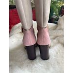 Katy Perry Evelyn Almond Suede Peep Mid Photo 3