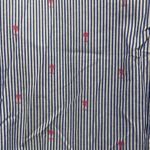 Aeropostale NWT  Striped Blue White Striped Shirt with Pink Palm Trees Photo 4