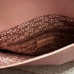 Moda Luxe  Leather Bag In Blush Pink with a hint of Gold with a Gold Chain Photo 4