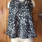 7 For All Mankind Giambattista Valli x Leopard Sleeveless Top EUC S Photo 0