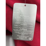 Disney Womans Pullover Cropped Hoodie Large Red Christmas Theme Santa Paws NWT Photo 4