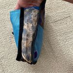 Indonesian Made Bag Crossbody Batik Tie Dye Print Flap Closure Blues Tan Brown Blue Photo 6