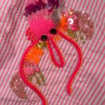 Lilly Pulitzer Seersucker Pink Stripe Sequin Callahan Party Short NWT Photo 1