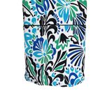 Lands End Womens Sz 10 Blue Swim Tankini Top Summer Criss Cross Back Sleeveless Photo 2