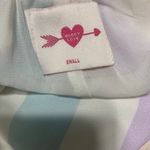 Buddy Love striped rainbow pastel pink swing mini dress‎ small pride boho summer Photo 2