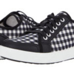 TRAQ by Alegria Z2363* Womens Black Gingham Sneaq Sneakers Size EU 39 US 8.5 M Photo 1