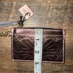 Victoria's Secret  Laser Cut Rose Gold ID Card Holder Keychain Coin Purse New NWT Photo 8