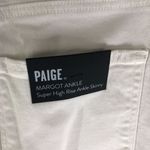 Paige Womens Margot Ankle Super High Rise Ankle Skinny Jeans Crisp White 31 Photo 3