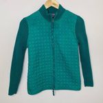 Laura Scott Women’s Green Full Zip Jacket Size Small Photo 2