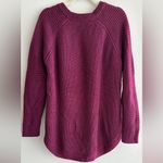 RDI Berry/Purple/Maroon Oversized Knit Cozy Sweater, Leggings Sweater, Size XL Photo 9