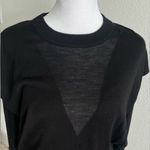 IRO  Black Merino Wool & Silk blend Sweater Photo 1
