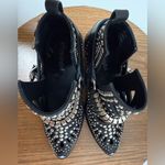Jeffrey Campbell  NWOT Wylie Valdosta Black Cutout Studded Western Ankle Boot Photo 6