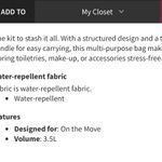 Lululemon Oval Top Access Kit Vol 3.5L Photo 11