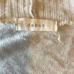 Debut  Brown Cream Southwestern Western Print Lightweight Open Cardigan Large Photo 5