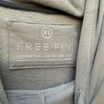 NWT Free Fly Women XL Bamboo Lightweight Fleece Pullover Hoodie Hiking Grey Photo 2