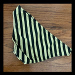 Bongo Gold metallic Stripe Bikini Swimsuit Bottom - new - Size Medium. Photo 1