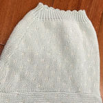 Isle Of Cotton Vintage Embroidered Short Sleeve Sweater size XL Green Photo 8