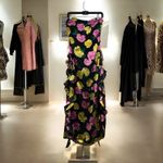 For Love & Lemons dress Madison Maxi Dress NEW floral slit sexy strapless Photo 5