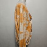 Hybrid Apparel Hybrid New York Knicks Orange Tie Dye Graphic Fleece Sweatshirt Size Medium Photo 3