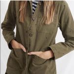 Marine layer  Dusty Olive Gracey Embroidered Chore Utility Jacket Women’s Size XS Photo 0