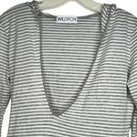 Wildfox Striped Hoody Shirt nwot Photo 1