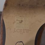 J.Crew "Sawyer" Brown Leather Suede Stacked Heel Side-Zip Ankle Boots Booties Photo 4