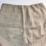 J.Jill Pure‎ Jill Tan Linen Slim Crop Pants Size XS Photo 8
