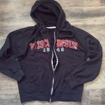Wisconsin Zip Up Hoodie Black Size M Photo 0