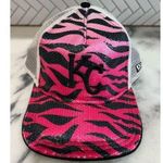 MLB KANSAS CITY ROYALS Zebra Print NEW ERA WOMEN’s Hat Cap pink and black Photo 0
