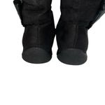 Canyon River Blues Faux Fur Lined Boots Womens 7.5 Black Suede Shoes Toggles Photo 4