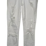 Paige  Women's Jeans Verdugo Ultra Skinny Stretch Distressed Denim White‎ Sz. 25 Photo 0
